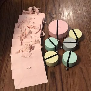 Tous jewelry bags and boxes